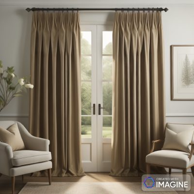 pinch pleat curtains for the bedroom