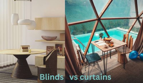 comparison of Curtains or Blinds in bedroom
