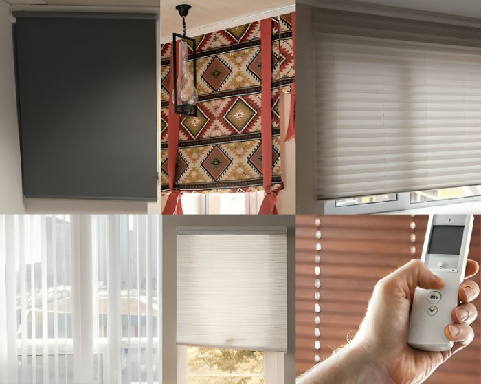 types of cordless blinds
