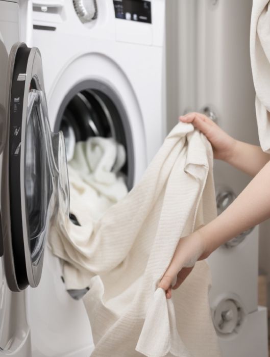 how to wash curtains in the washing machine