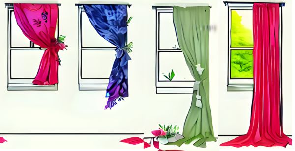 different lengths of drapes showing how long should drapes be
