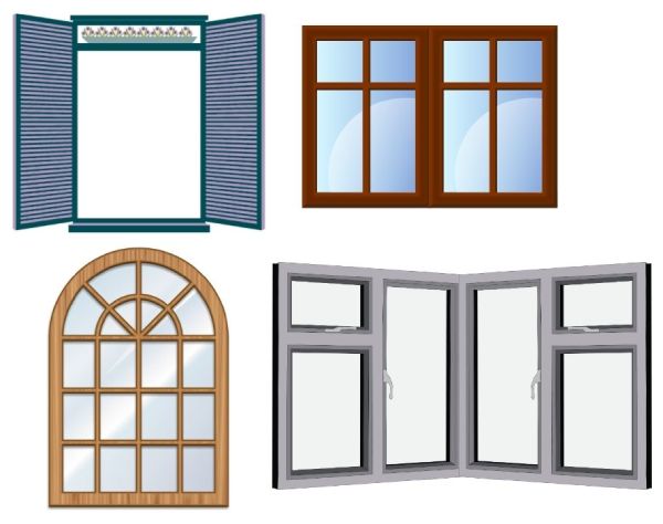 window shapes for how high to hang drapes.