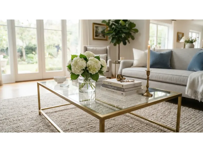 Add a Small Floral Arrangement
