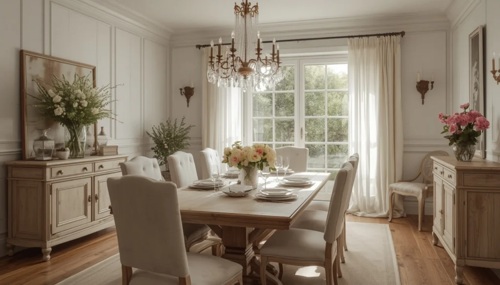 Add a Statement Crystal Chandelier