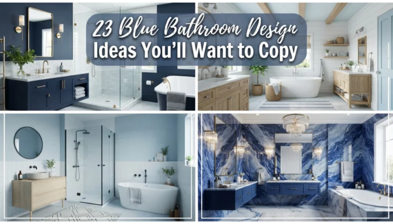 Blue Bathroom Design Ideas