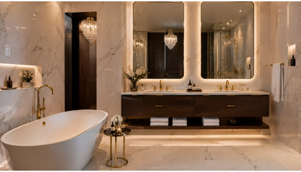 Boutique Hotel Inspired Bathroom