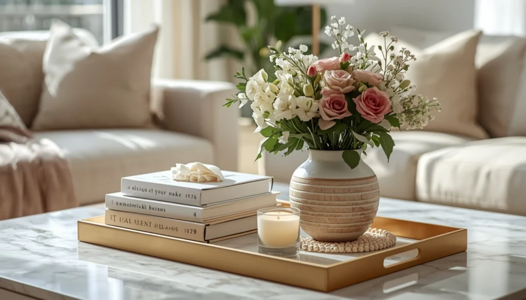 Build a Beautiful Coffee Table Display