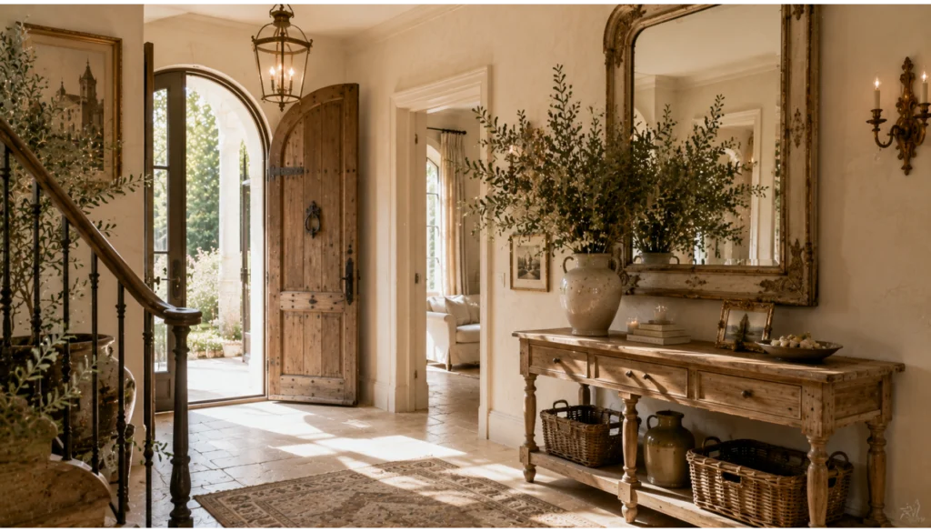 Build a Welcoming Entryway with Antique Character