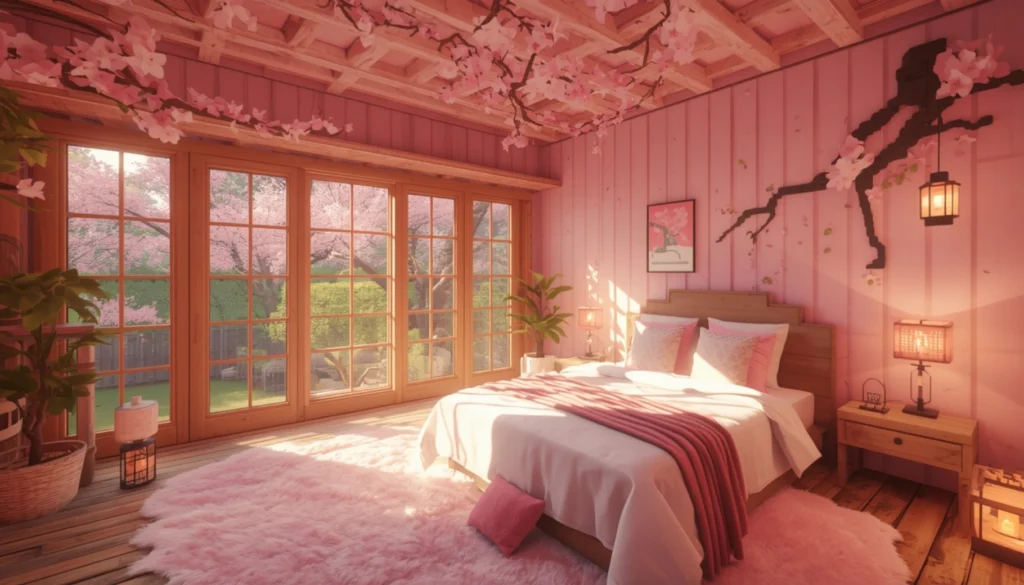 Cherry Blossom Bedroom