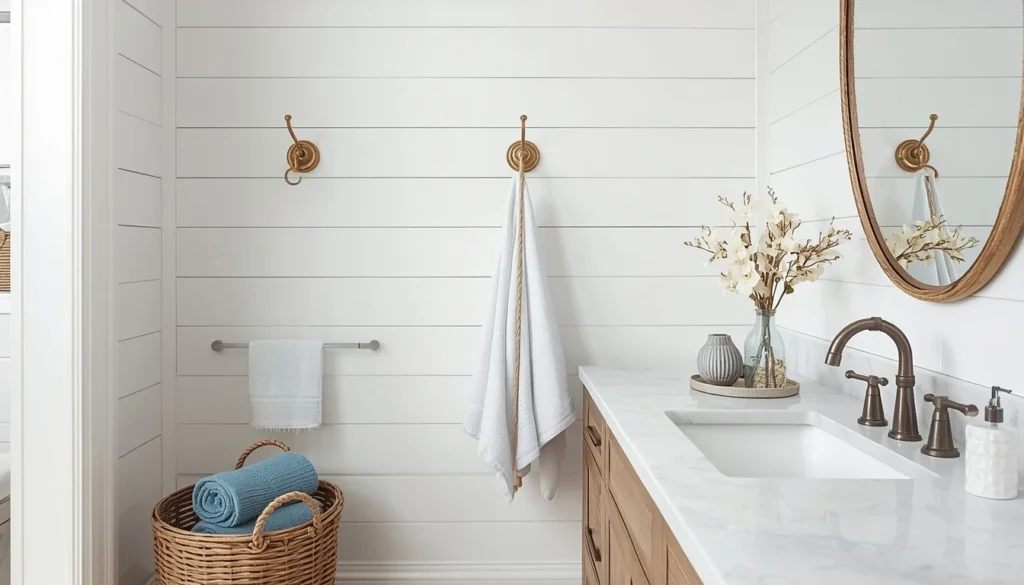 Coastal Rope and Brass Hardware Details