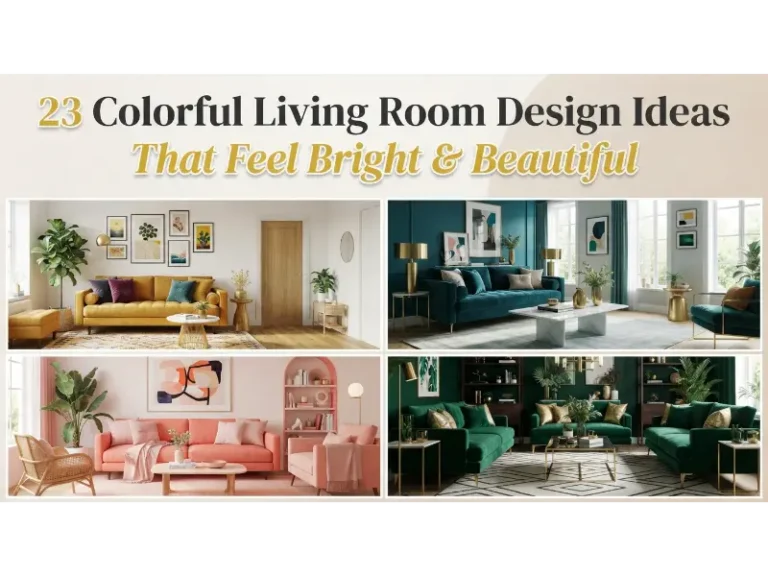 Colorful Living Room Design Ideas