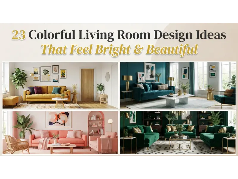Colorful Living Room Design Ideas