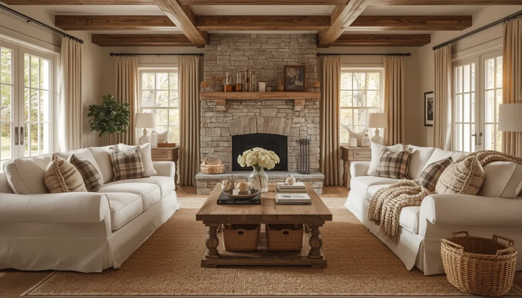 Comfortable Slipcovered Sofas