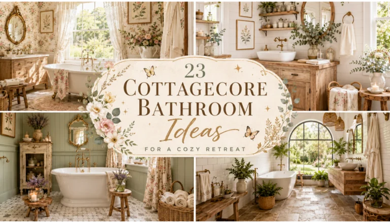 Cottagecore Bathroom Idea