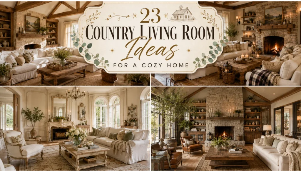Country Living Room Ideas