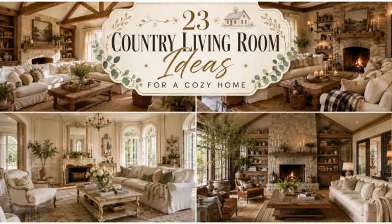 Country Living Room Ideas