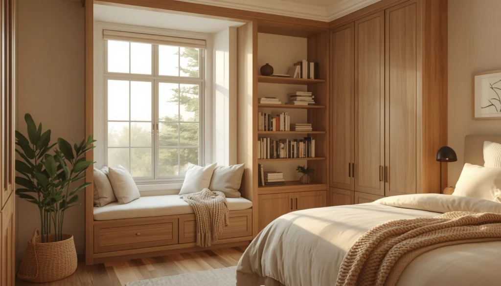 Cozy Reading Nook Bedroom