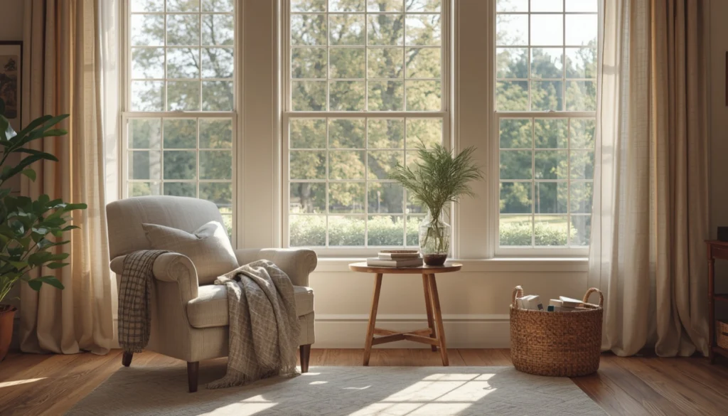 Cozy Window Reading Nook
