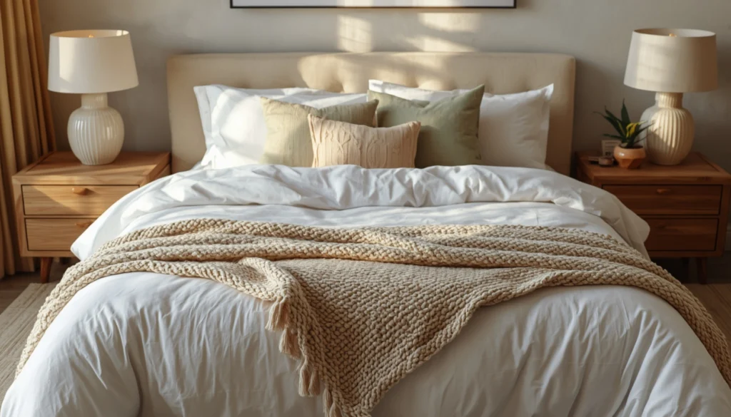 Create a Luxury Bed with Layered Beddin
