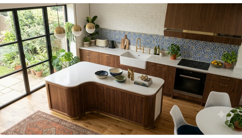 Curved Furniture for Softer Lines