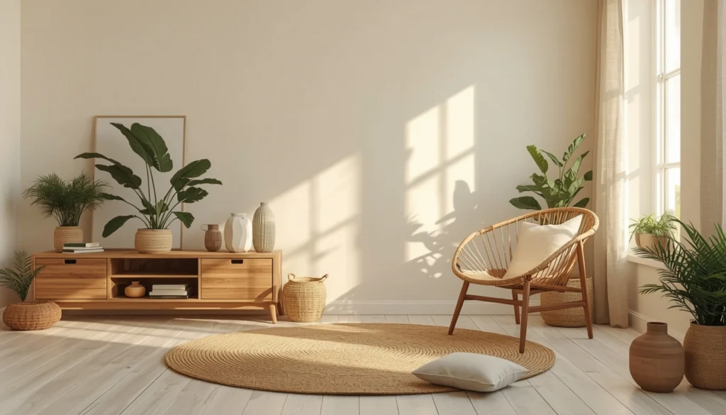 Decorate with Natural Materials