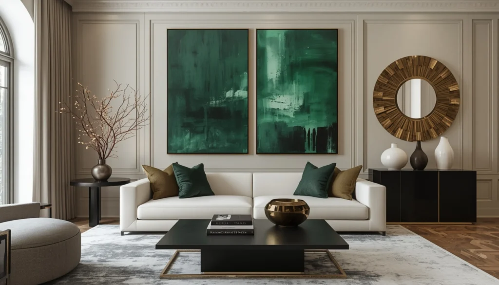 Emerald Green Luxury Feel