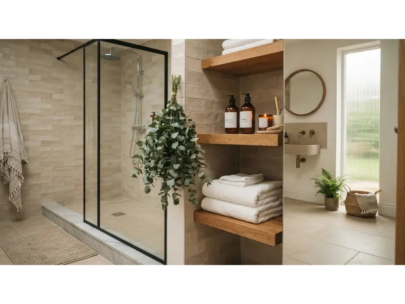 Eucalyptus Decor for a Fresh Spa Atmosphere