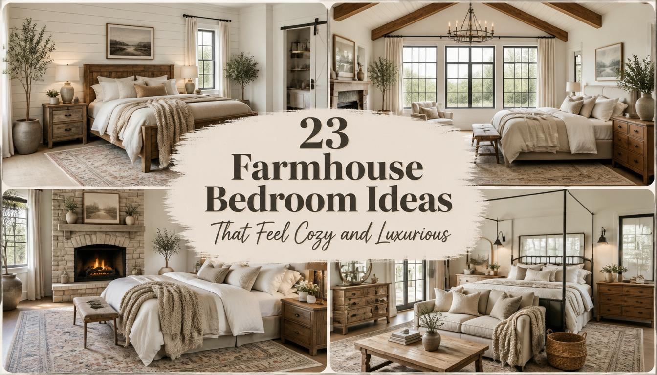 Farmhouse Bedroom Ideas