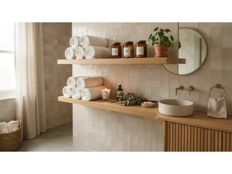 Floating Shelves for Stylish Storage