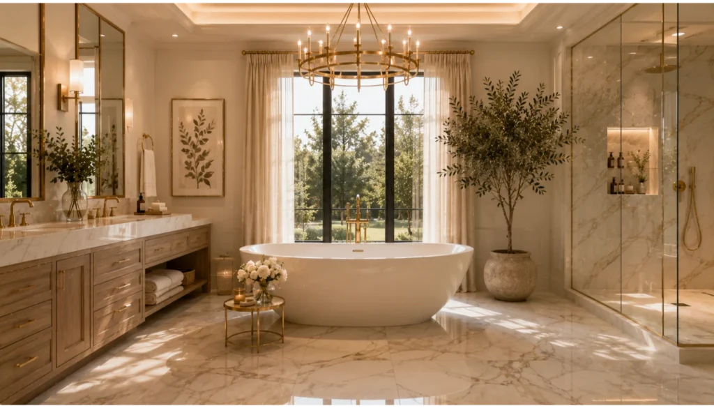 Freestanding Bathtub Statement Design