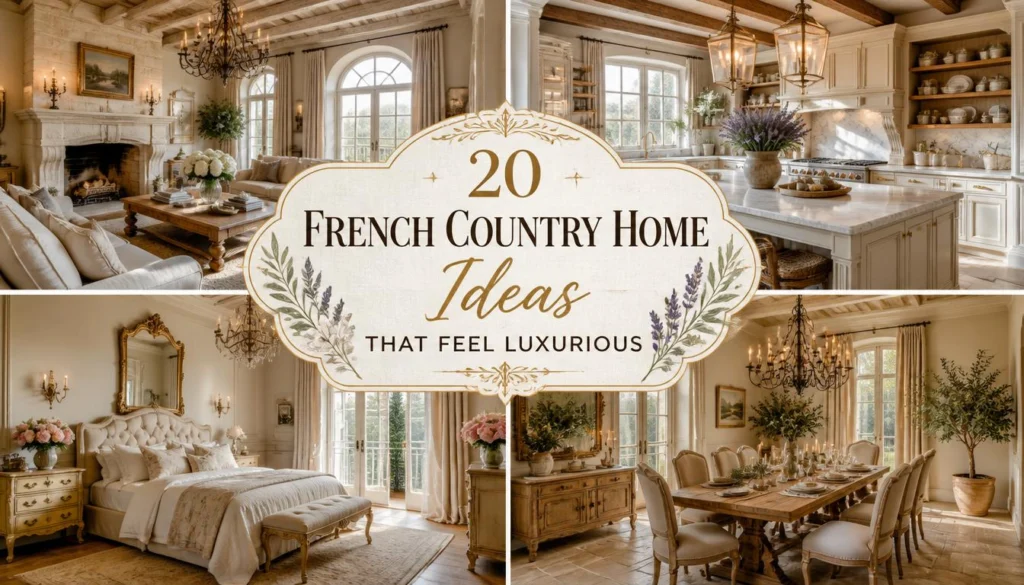 French Country Home Ideas