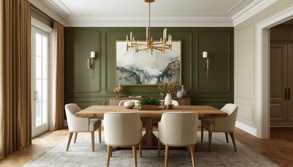 Highlight the Room with a Bold Accent Wall