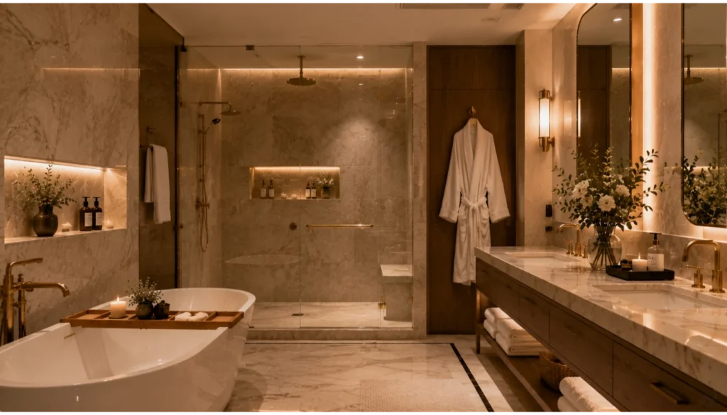 Hotel Inspired Luxury Bathroom