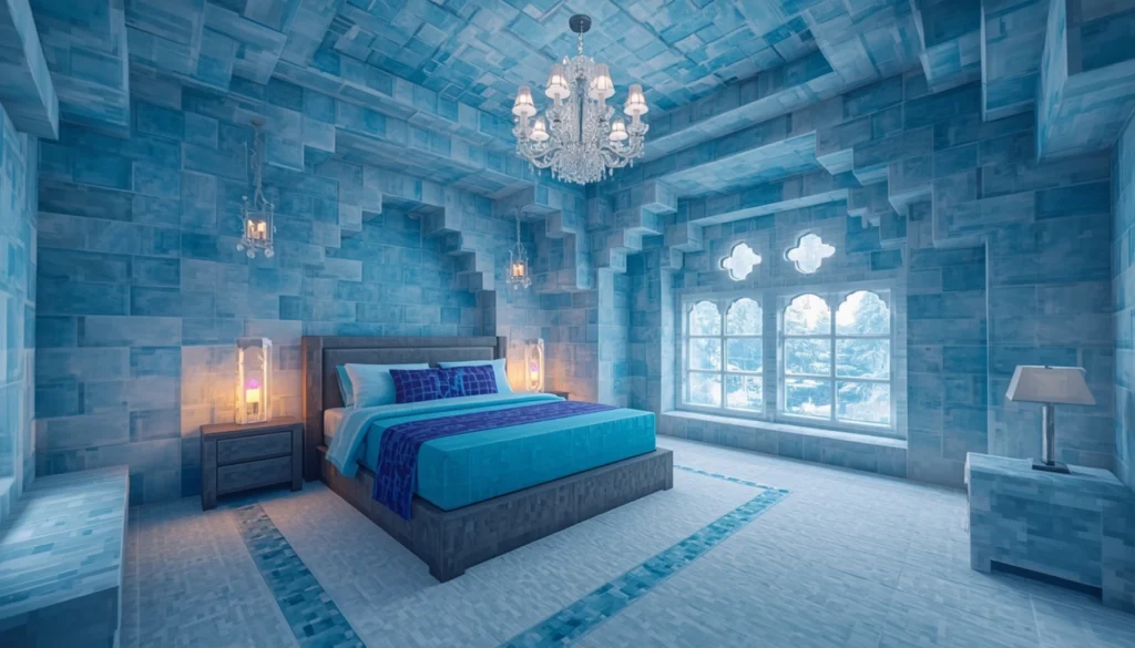 Ice Castle Crystal Bedroom