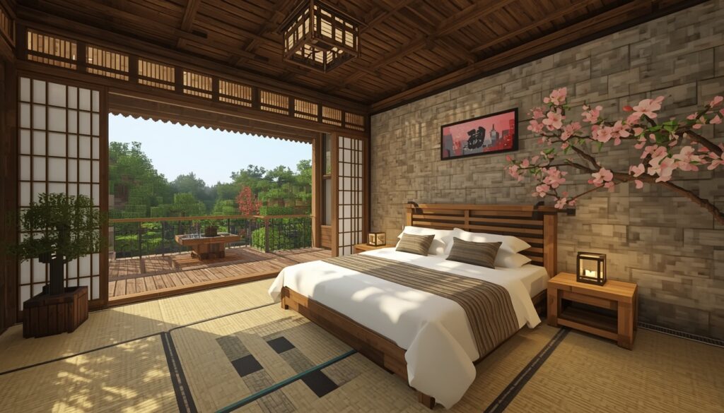 Japanese Zen Bedroom