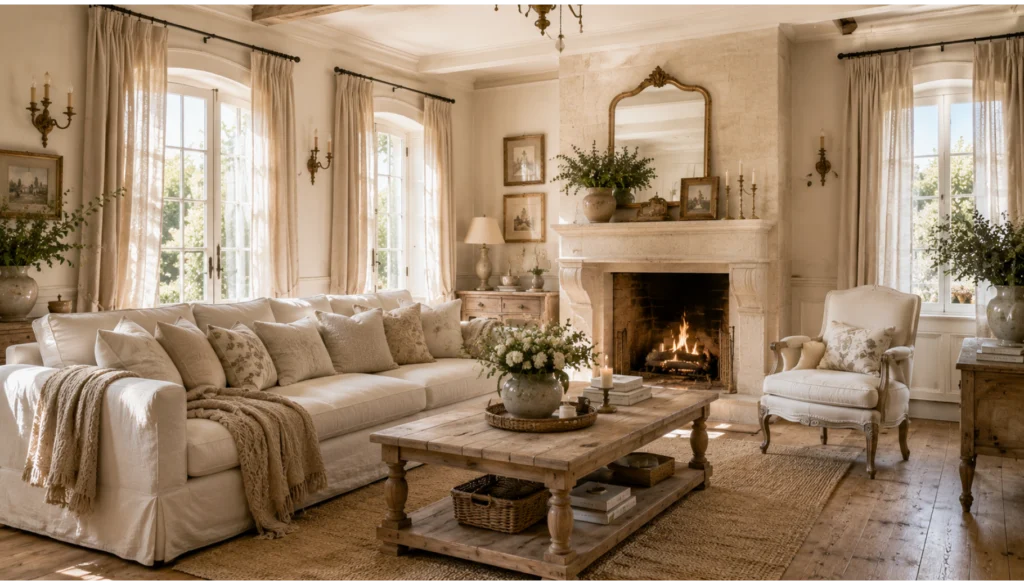Layer Rich Linen Fabrics Throughout the Home