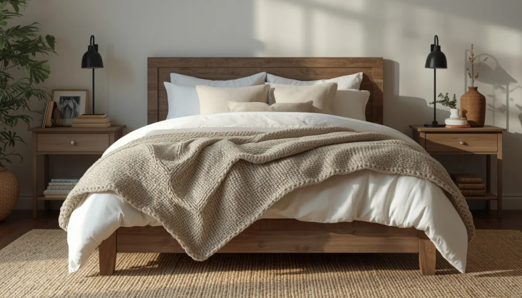 Layer Soft Neutral Bedding for a Hotel Style Look