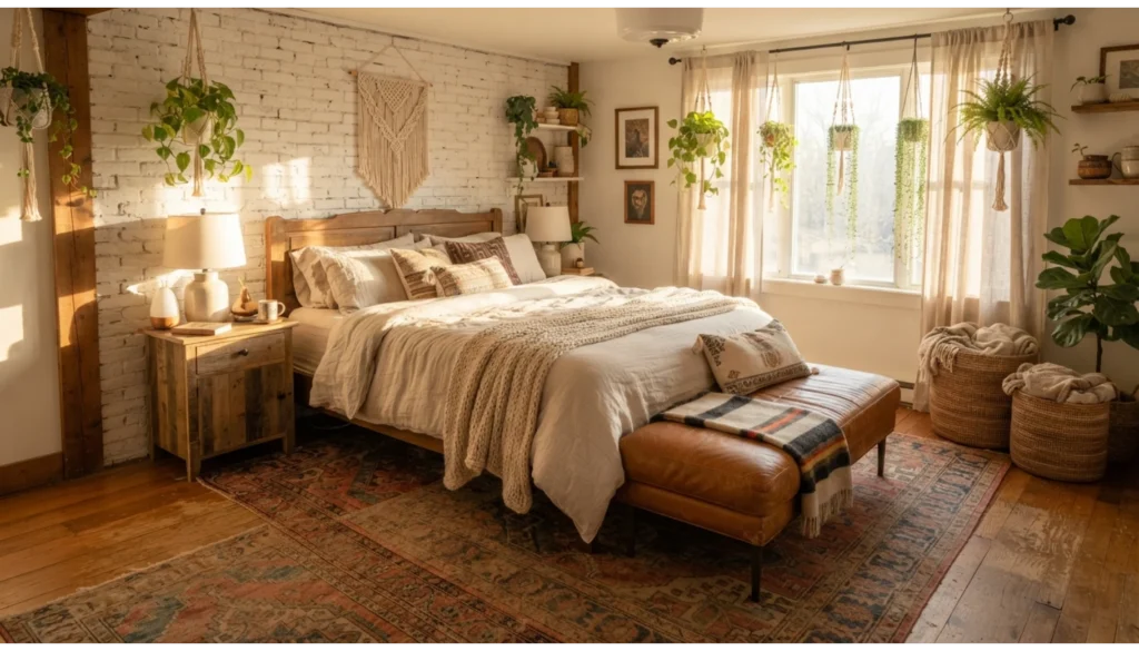 Layer Vintage Rugs for Rich Texture