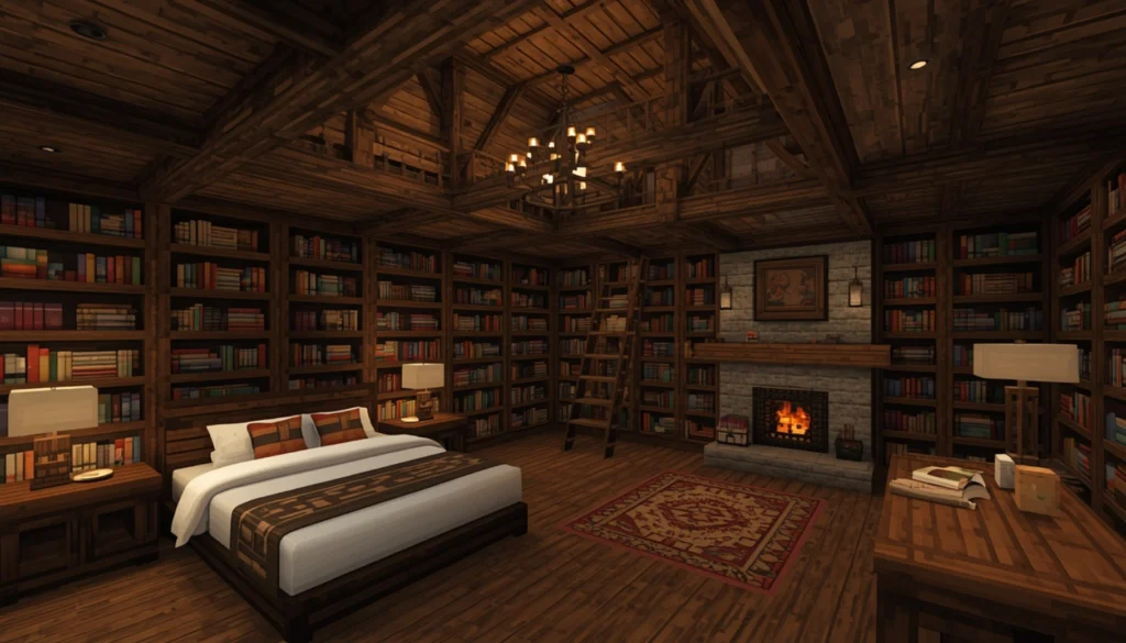 Library Loft Bedroom