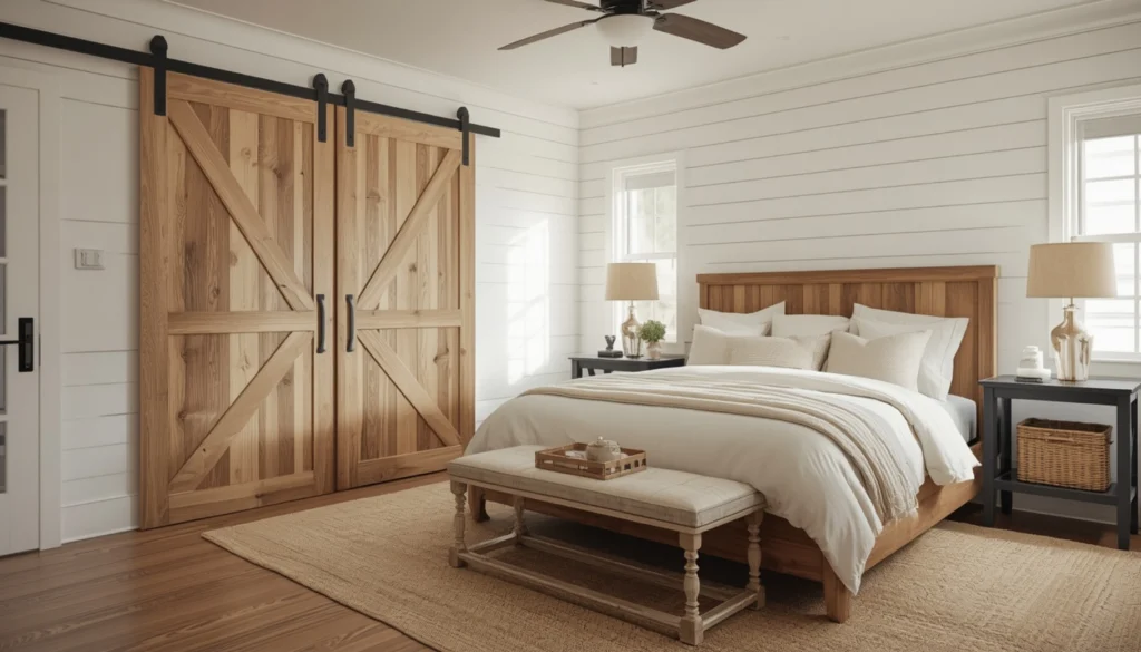 Make a Statement With a Barn Door Closet