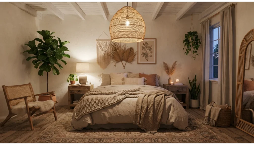 Make a Woven Pendant Light the Focal Point