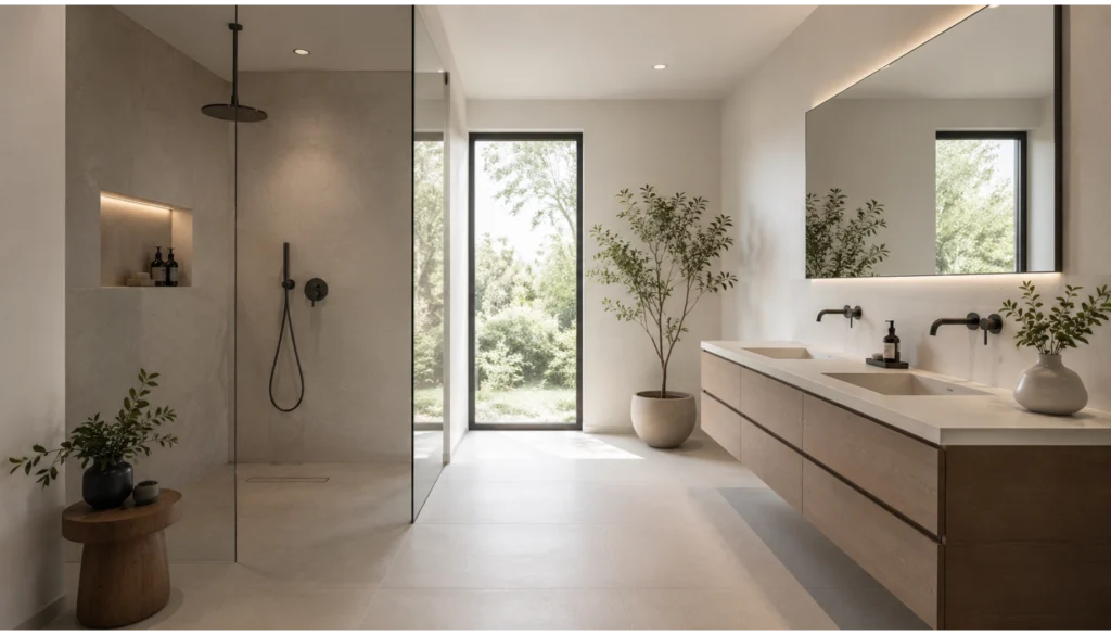 Matte Finish Porcelain Tile Flooring