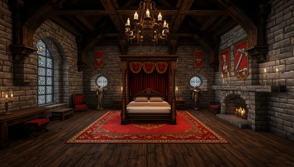 Medieval Castle Royal Bedroom