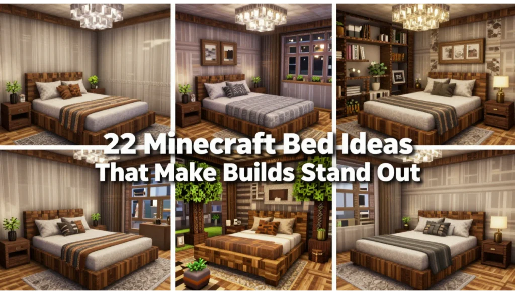 Minecraft Bed Ideas