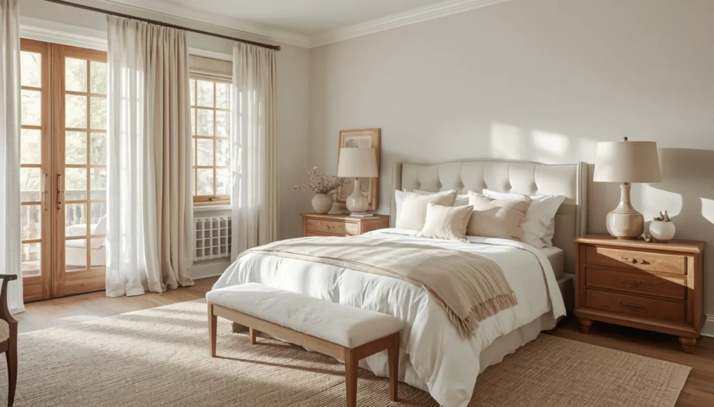 Mix Soft Beige and White for a Timeless Color Palette