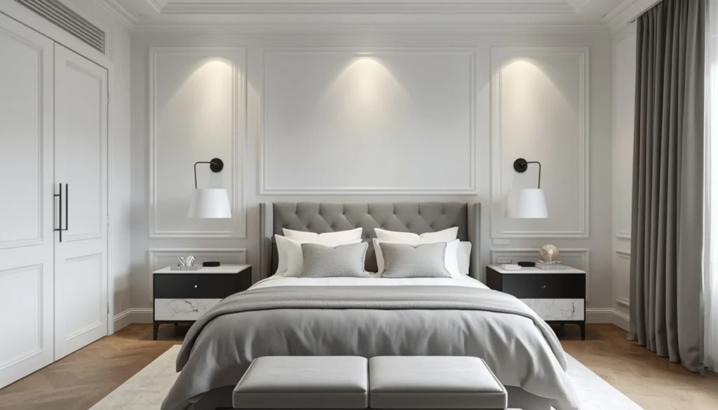 Mixed Metal Finishes with Soft Grey Balance