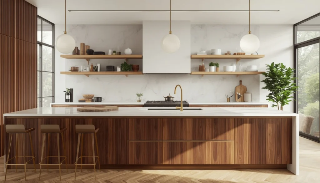 Mixed Wood Tones for Natural Depth