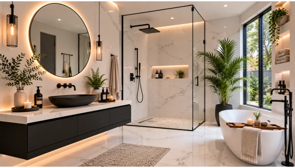 Modern Black and White Luxury