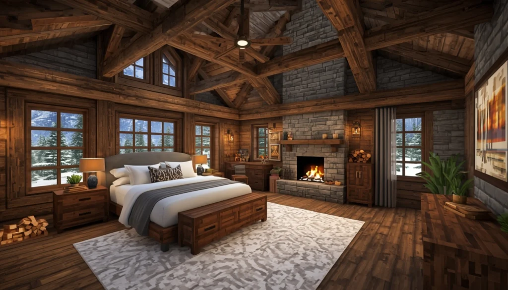 Mountain Lodge Bedroom