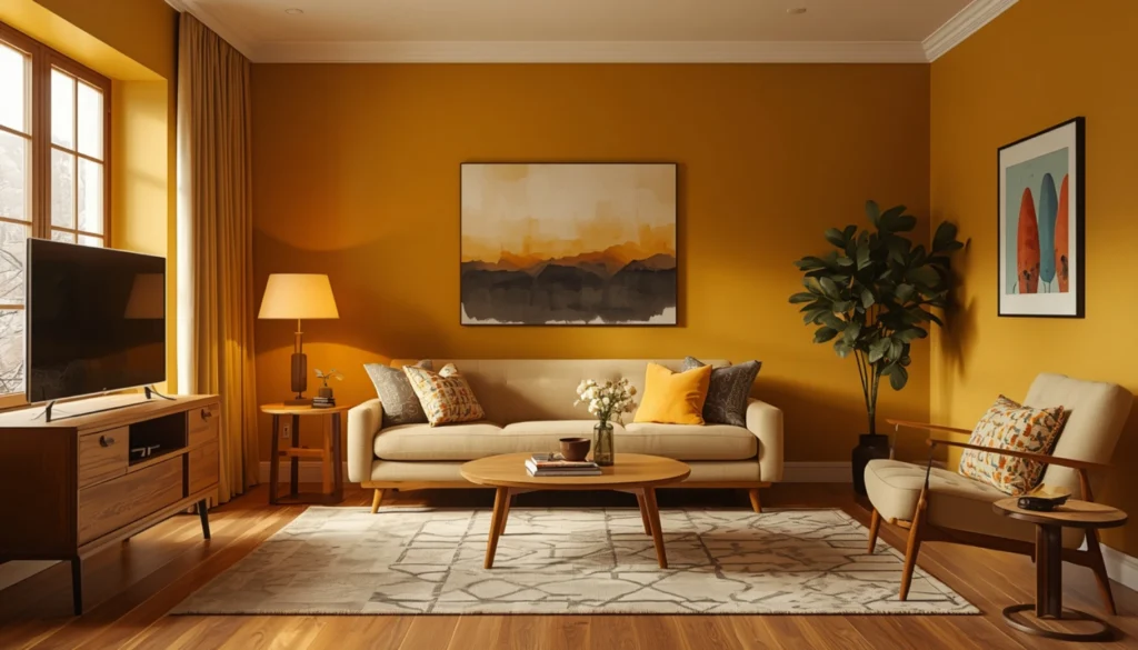 Muted Mustard Warm Accent